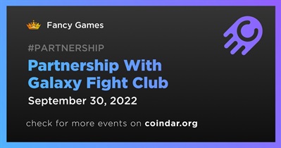 Partnership With Galaxy Fight Club