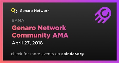 Genaro Network Community AMA