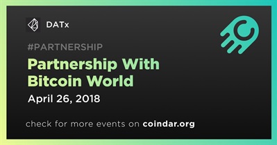 Bitcoin World과의 파트너십
