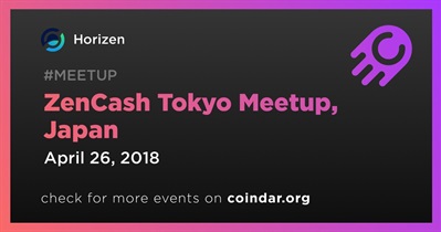 ZenCash Tokyo Meetup, Japão