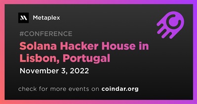 Solana Hacker House, Lizbon, Portekiz