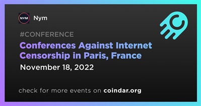 Conferences Against Internet Censorship in Paris, France