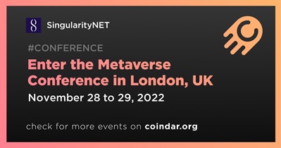 Entre na Conferência Metaverse em Londres, Reino Unido
