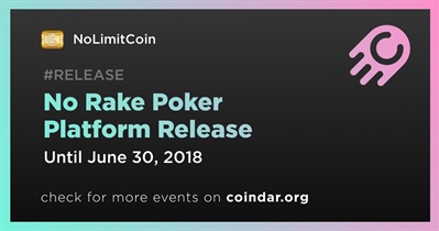 No Rake Poker Platform Release