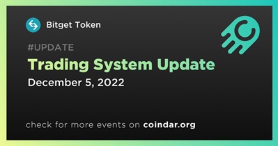 Trading System Update