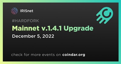 Mainnet v.1.4.1 I-upgrade