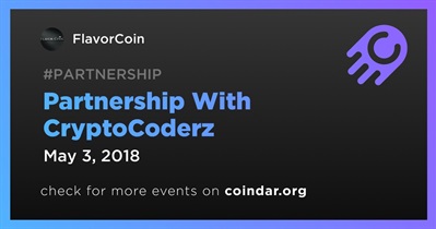 Partnership With CryptoCoderz