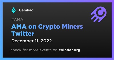 Crypto Miners Twitter पर AMA