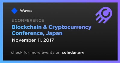 Blockchain &amp; Cryptocurrency Konferansı, Japonya