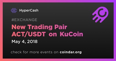 New Trading Pair ACT/USDT on KuCoin