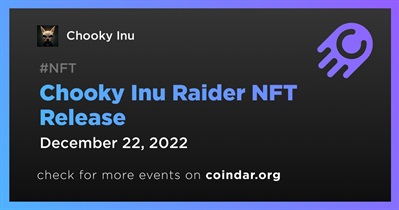 Chooky Inu Raider NFT Release