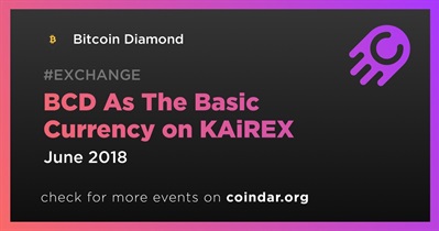 BCD As The Basic Currency on KAiREX