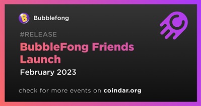 Lançamento BubbleFong Friends