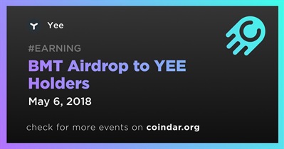 BMT Airdrop to YEE Holders