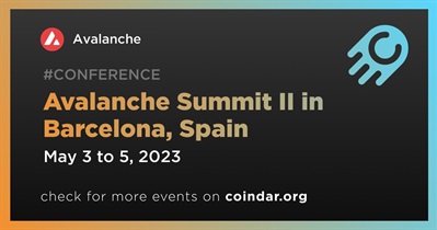 Avalanche Summit II in Barcelona, Spain