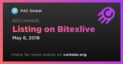 Bitexlive पर लिस्टिंग
