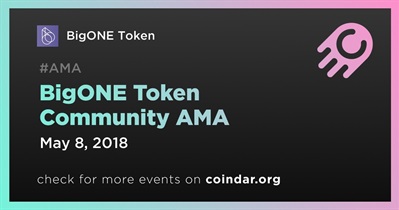 Comunidad de tokens BigONE AMA