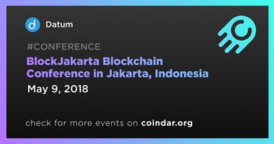 Conferencia BlockJakarta Blockchain en Yakarta, Indonesia