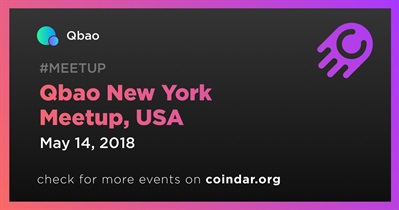 Qbao New York Meetup, USA