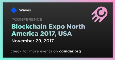 Blockchain Expo Kuzey Amerika 2017, ABD