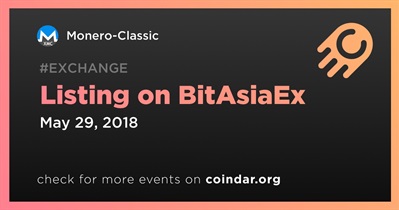 Listing on BitAsiaEx