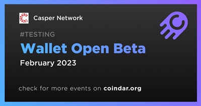 Wallet Open Beta