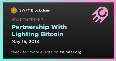 Partnership With Lighting Bitcoin