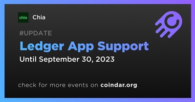 Ledger App Support