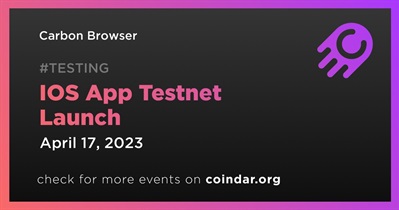 IOS App Testnet Launch