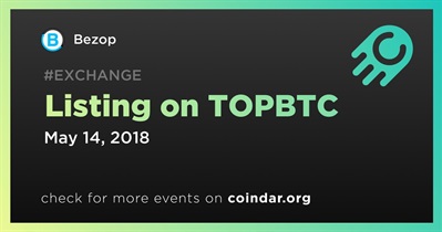 Listing on TOPBTC