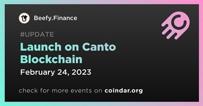Khởi chạy trên Canto Blockchain