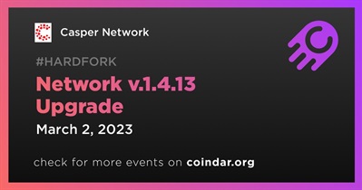 Network v.1.4.13 Upgrade