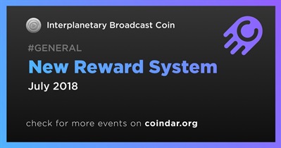 New Reward System