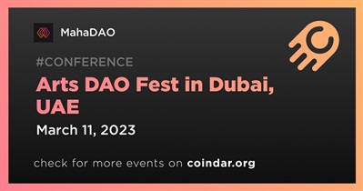 Arts DAO Fest sa Dubai, UAE