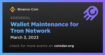 Wallet Maintenance for Tron Network