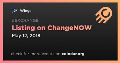 Listing on ChangeNOW