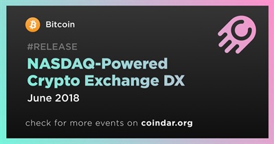 Crypto Exchange DX impulsado por NASDAQ