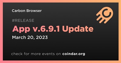 App v.6.9.1 Update