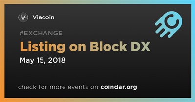 Listing on Block DX