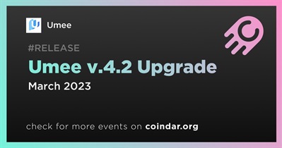 Atualização do Umee v.4.2