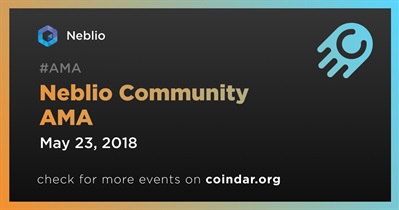 Neblio Community AMA