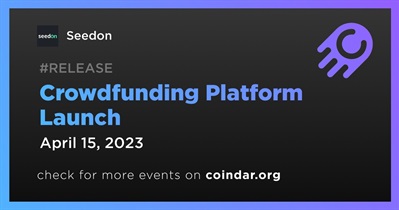 Lanzamiento de plataforma de crowdfunding