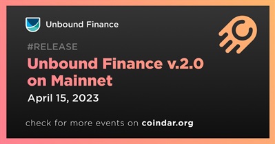 Mainnet üzerinde Unbound Finance v.2.0