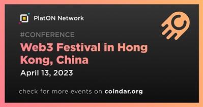 Festival Web3 em Hong Kong, China