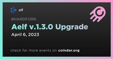 Aelf v.1.3.0 Upgrade