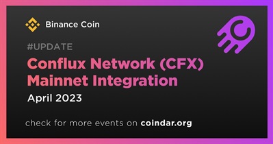 Conflux Network (CFX) Mainnet Integration