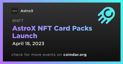 Lançamento dos pacotes de cartões AstroX NFT