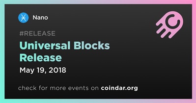 Universal Blocks Release