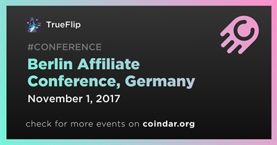 Berlin Affiliate Conference, Germany