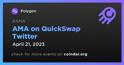 QuickSwap Twitter'deki AMA etkinliği